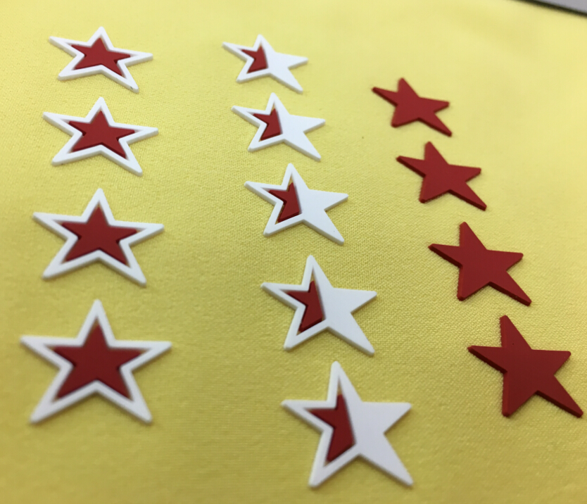 3D Silicone Heat Transfer Label